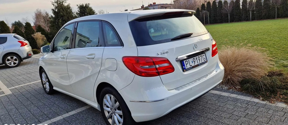 Mercedes-Benz Klasa B cena 42999 przebieg: 204000, rok produkcji 2014 z Leszno małe 277